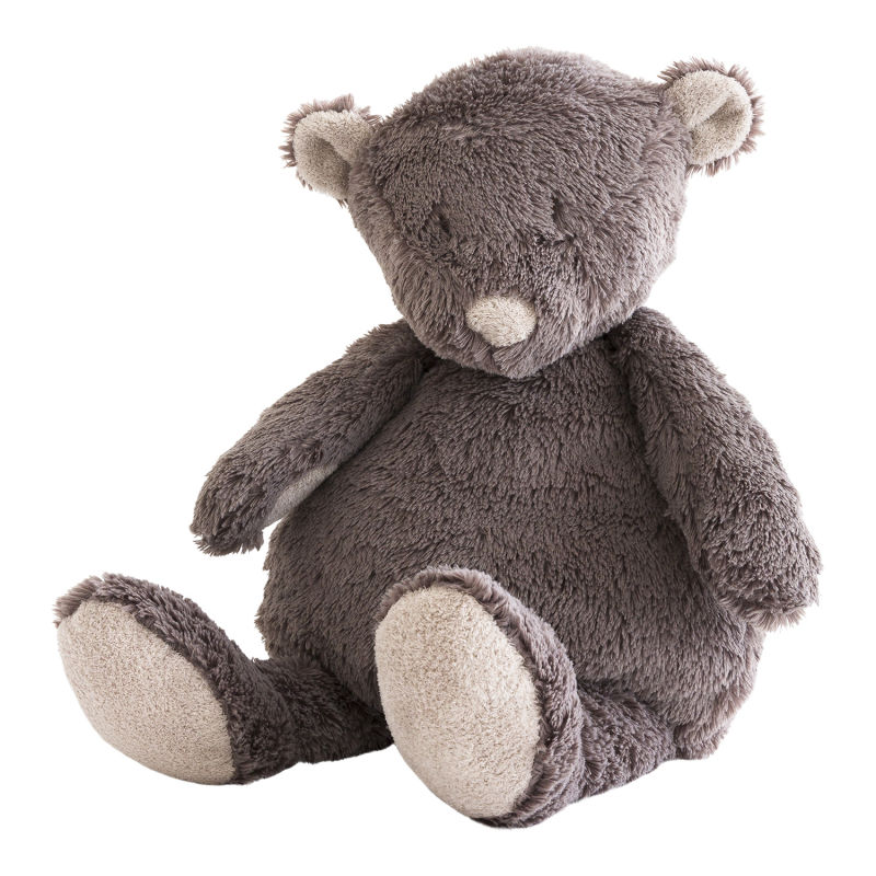  - noann lours - peluche xl marron foncé 50 cm 